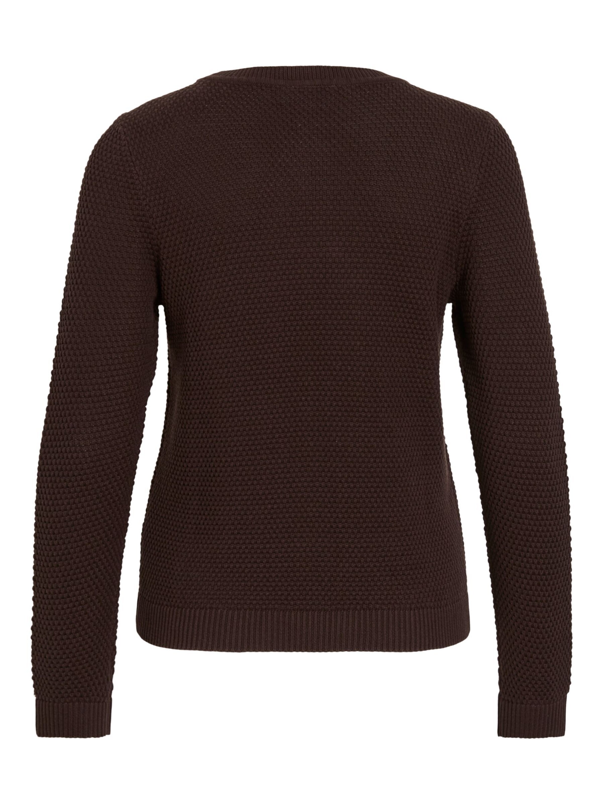 VILA Trui 'VIDalo' in Bruin