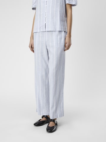 OBJECT Wide leg Pants in Blue: front