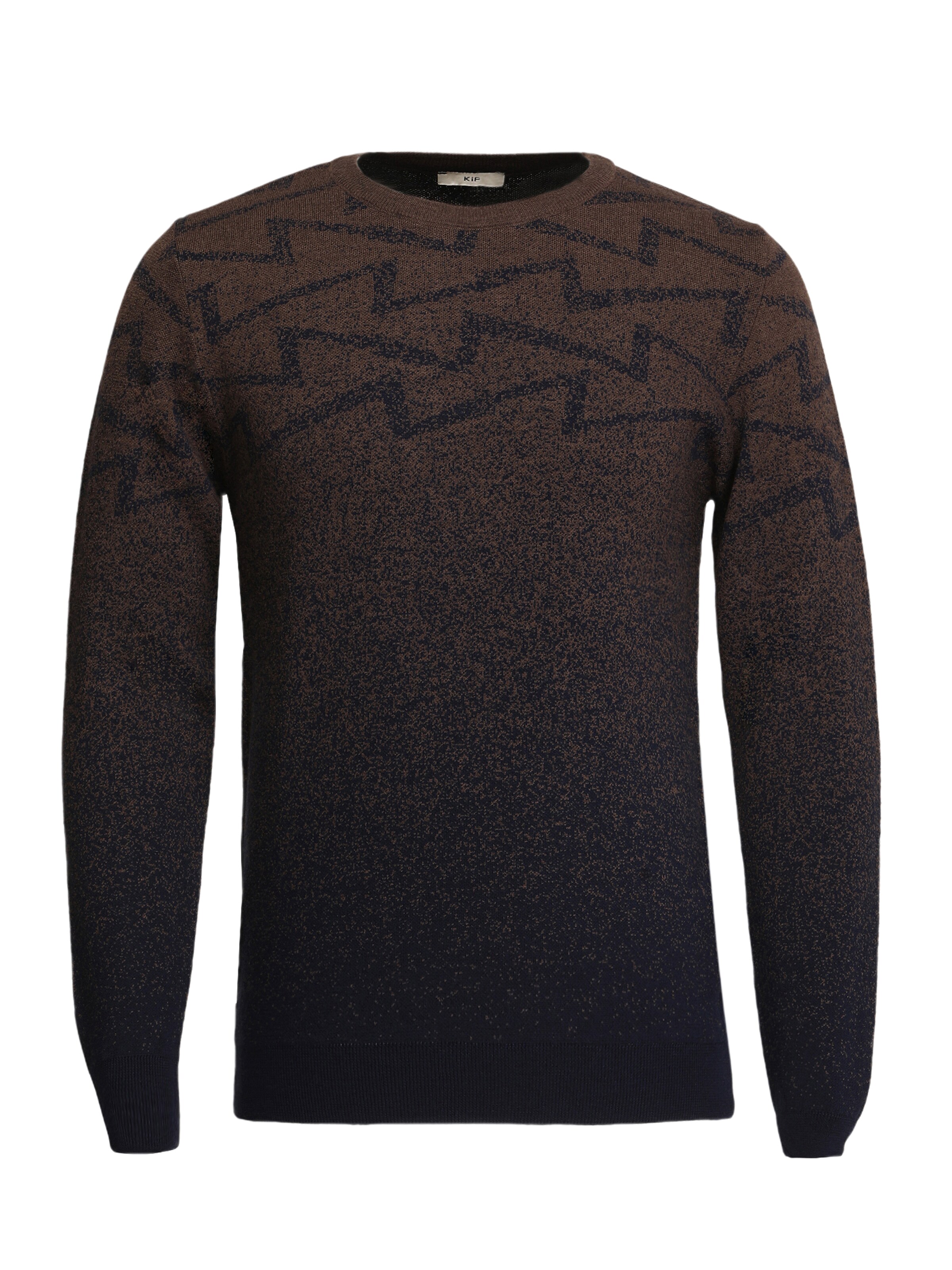 KİP Trui in Bruin: voorkant