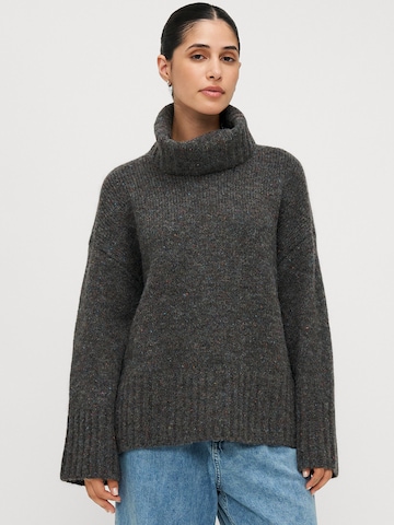 Vero Moda Petite Svetr 'VMINGRID' – šedá: přední strana