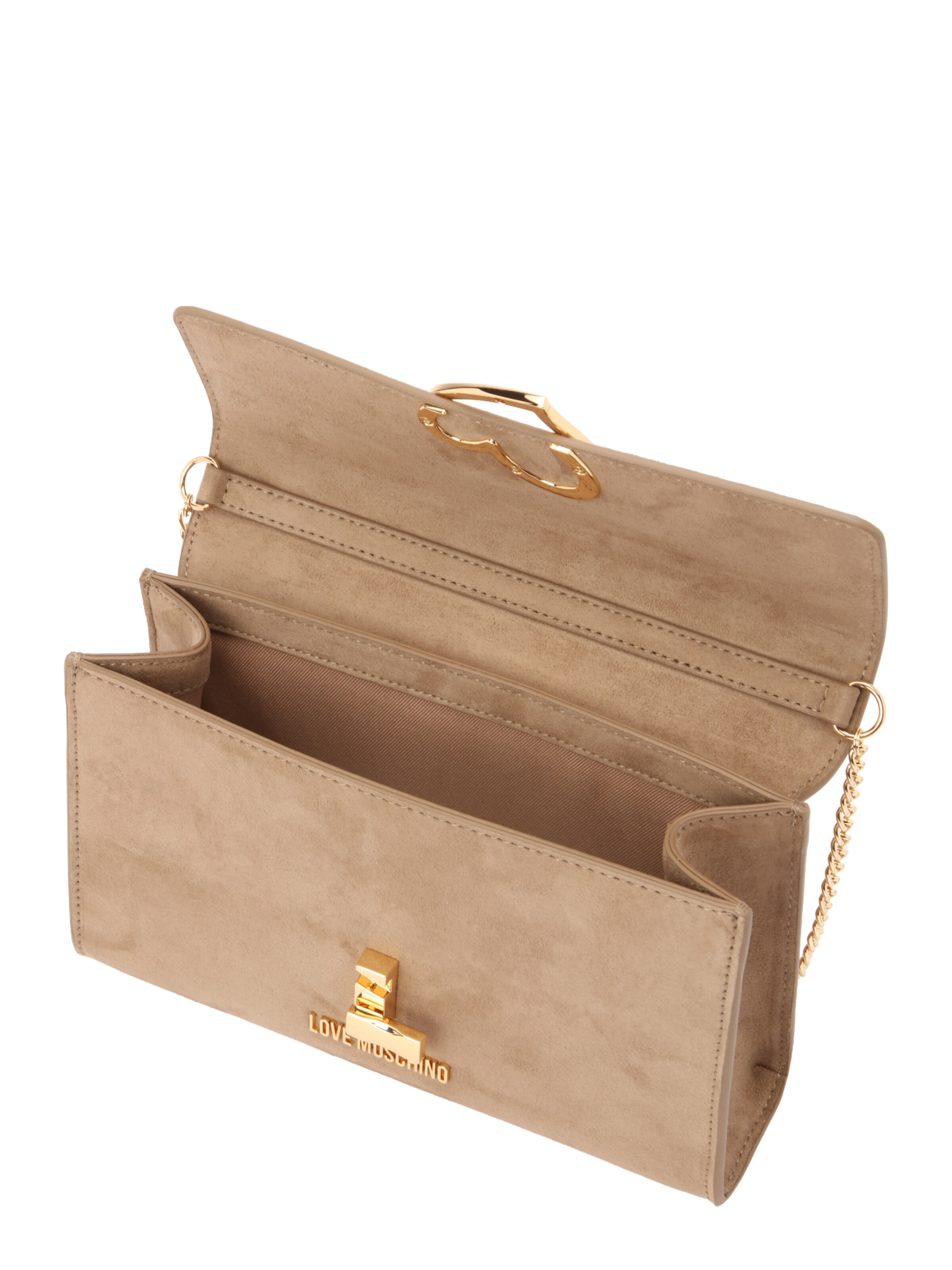 Love Moschino Κλατς σε μπεζ