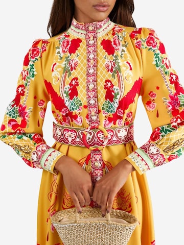 MSN Collection Dress 'Maxi' in Yellow