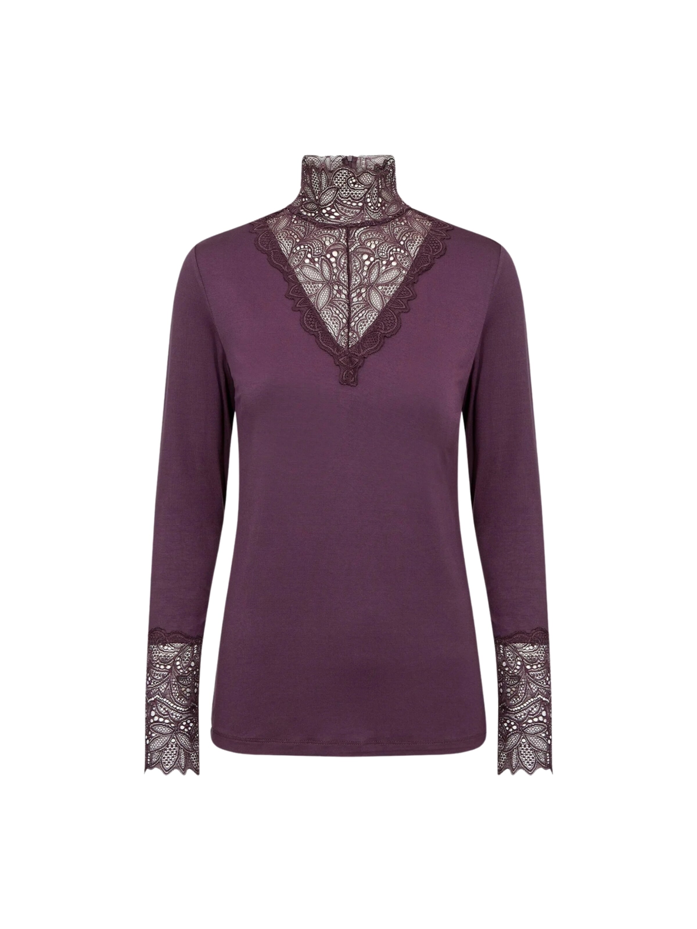 Top di Soyaconcept in lilla: frontale