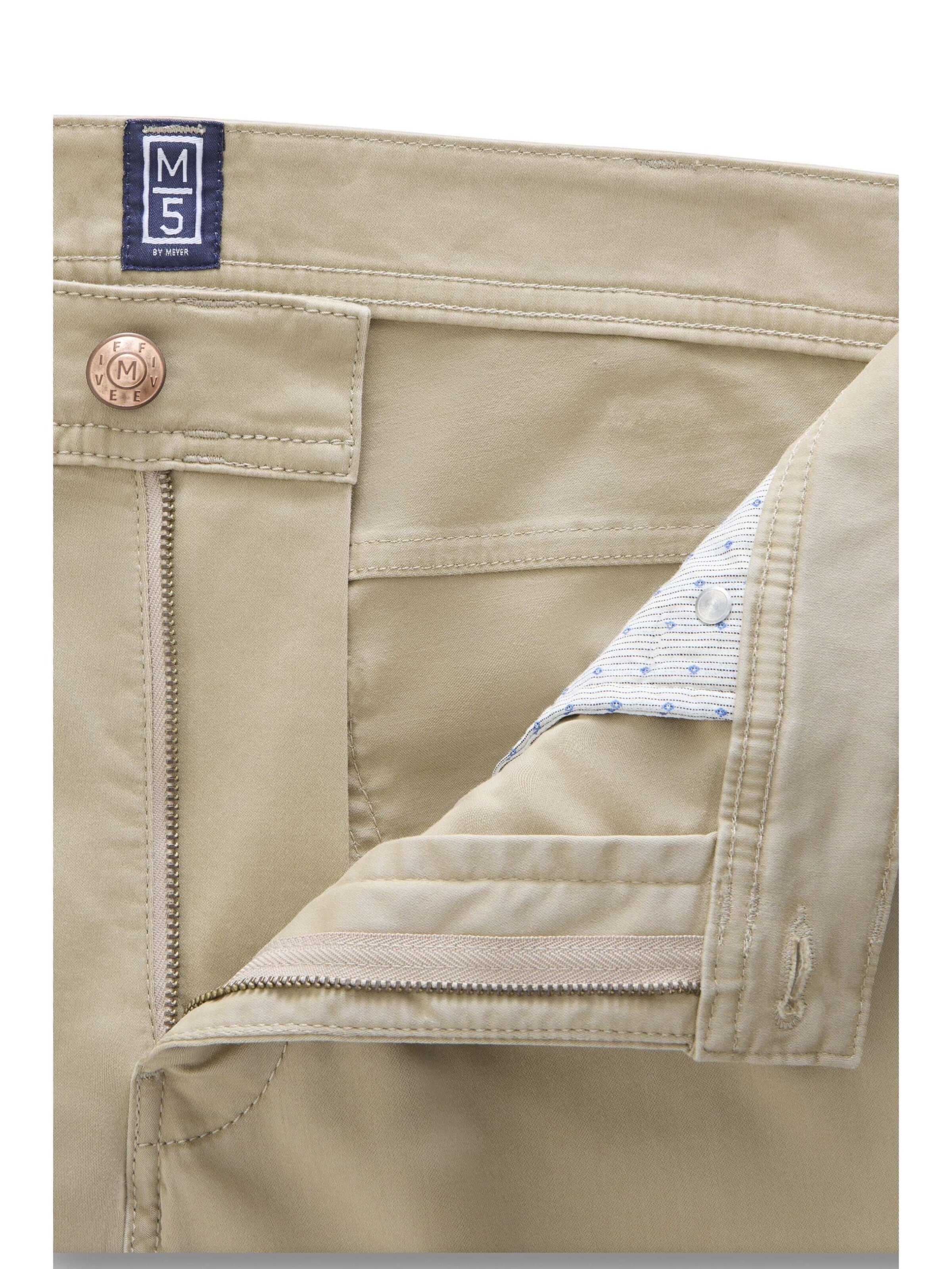 Regular Pantalon chino 'M5 Five Pocket' MEYER en beige