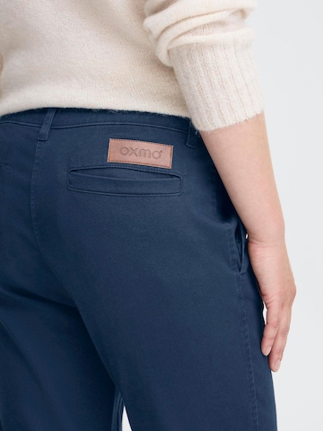 Oxmo Regular Chino 'Iben' in Blauw