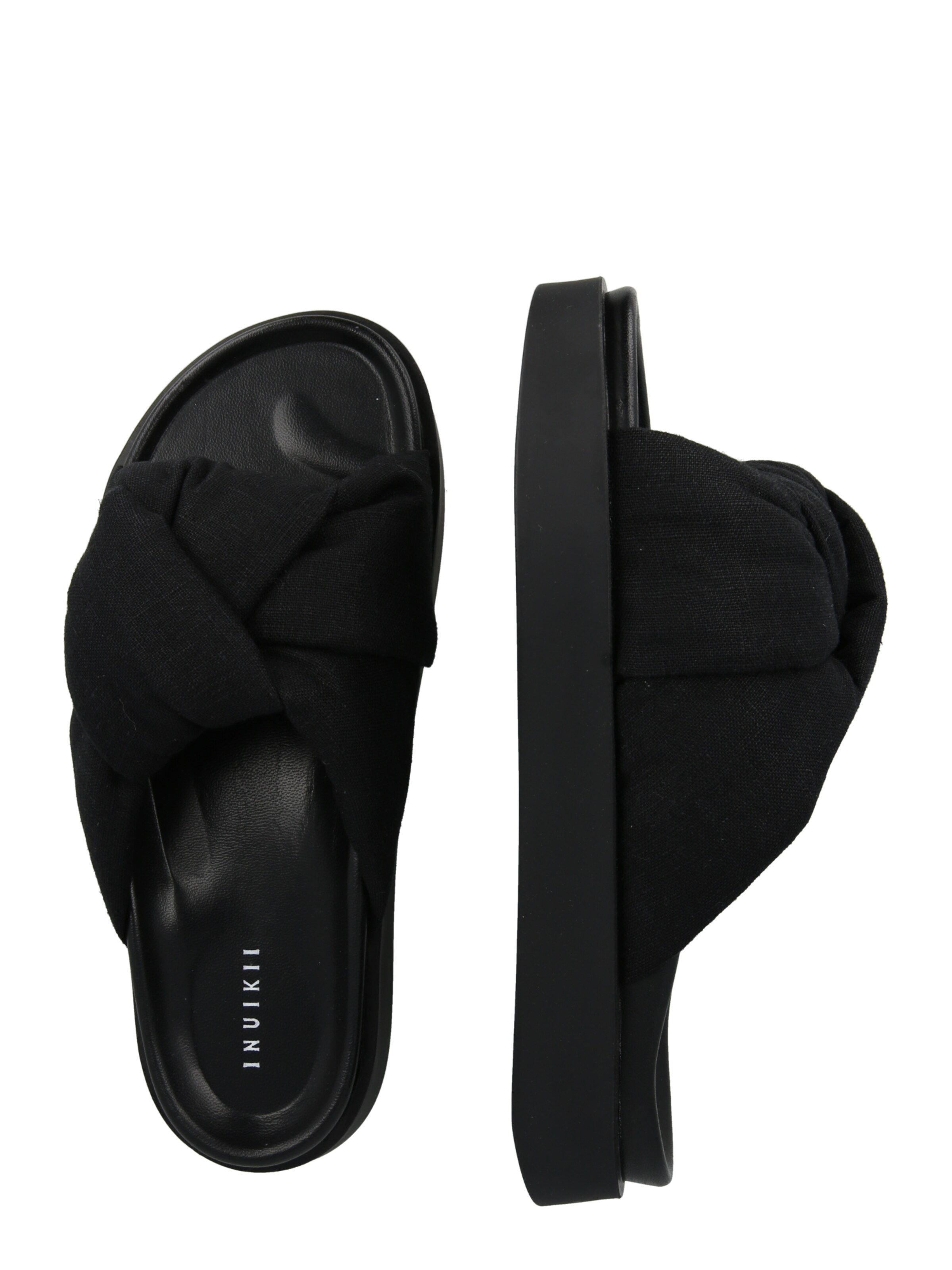 juoda INUIKII Šlepetės