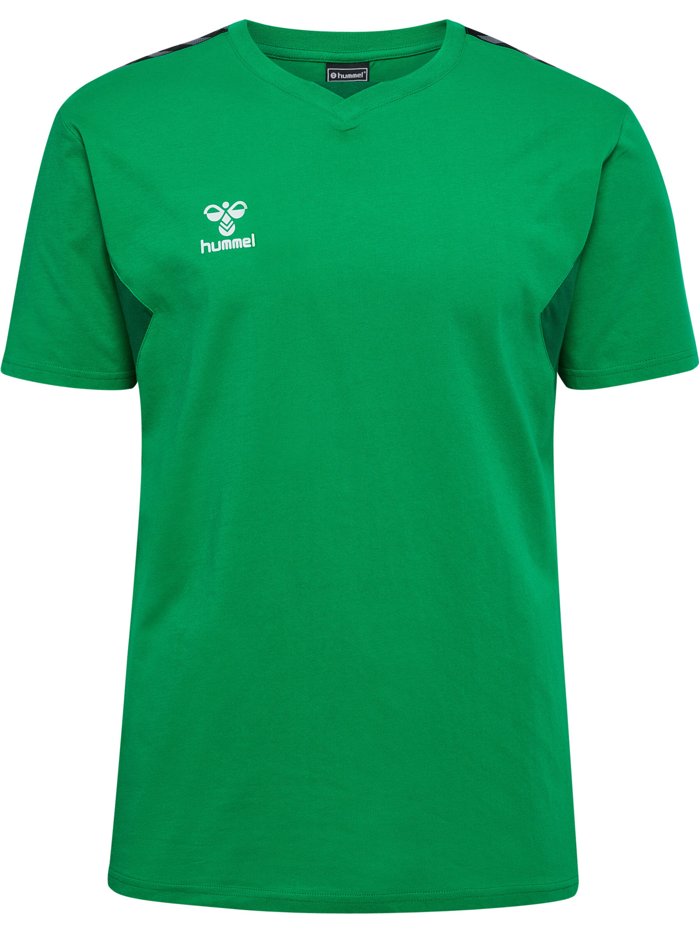 Hummel Funktionsskjorte 'AUTHENTIC' i grøn: forside