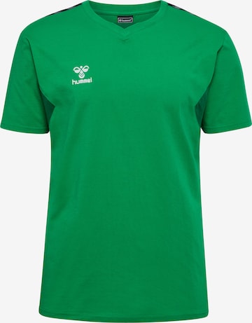 Hummel Funktionsskjorte 'AUTHENTIC' i grøn: forside