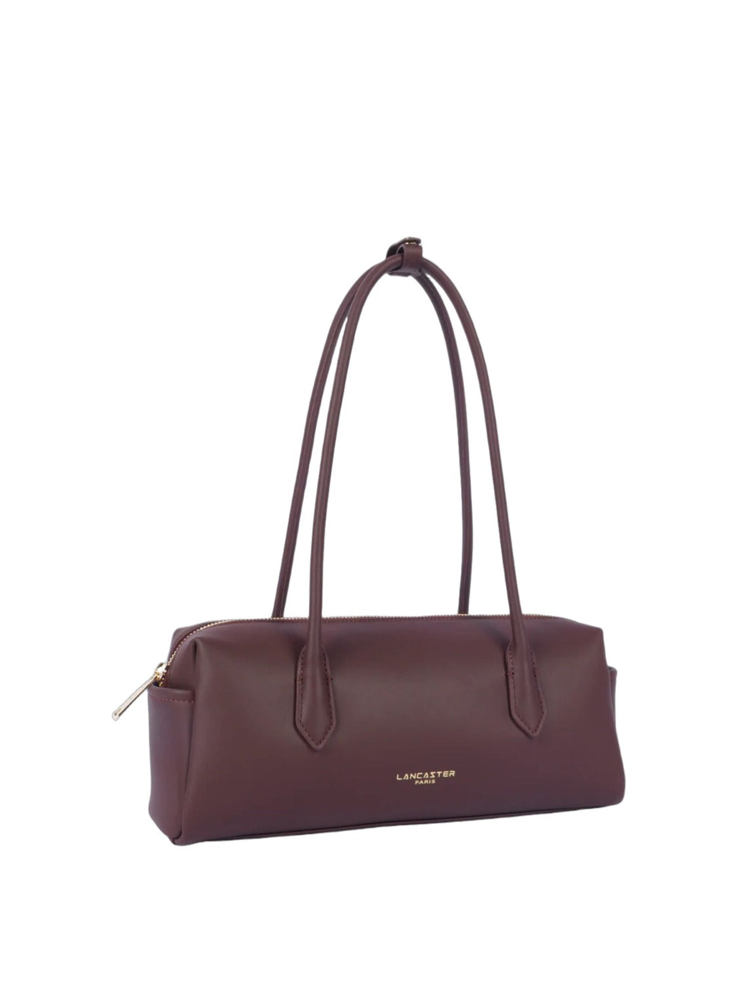 Geantă de umăr 'Lancaster Sac trotteur Zippé Donna Cube Bordeaux Foncé' de la LANCASTER Paris pe mov