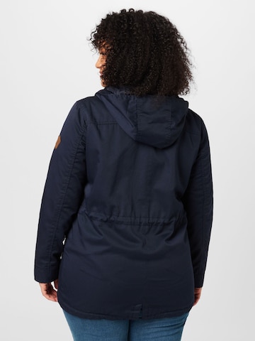 ONLY Carmakoma Tussenparka 'Lorca' in Blauw