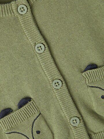 NAME IT Knit Cardigan 'OBOT' in Green
