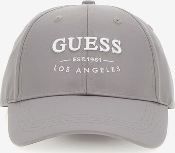 Cappello da baseball 'Strave' di GUESS in grigio: frontale