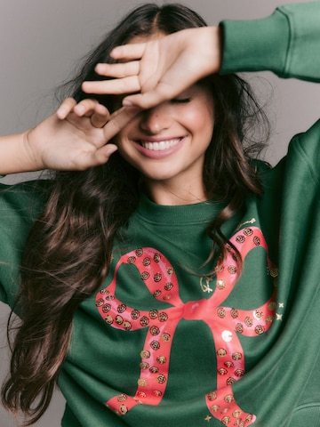 Next Sweatshirt i grøn