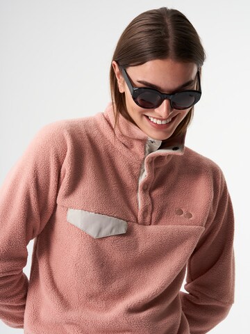 pinqponq Athletic Sweater in Pink