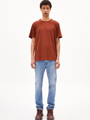 ARMEDANGELS Shirt 'Maarkos' in Rot