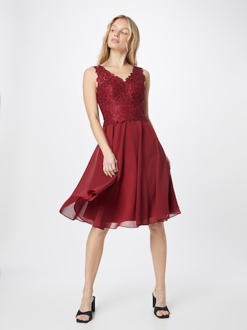 mascara Cocktail dress in Red: front