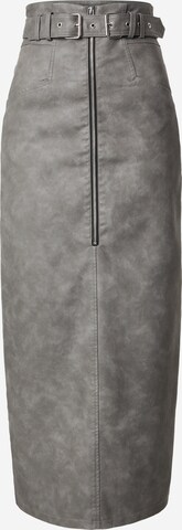 Gonna di TOPSHOP in grigio: frontale