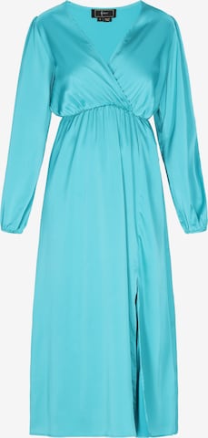 Robe faina en bleu : devant