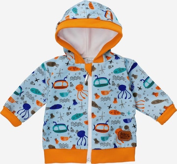 Veste de survêtement Baby Sweets en bleu : devant