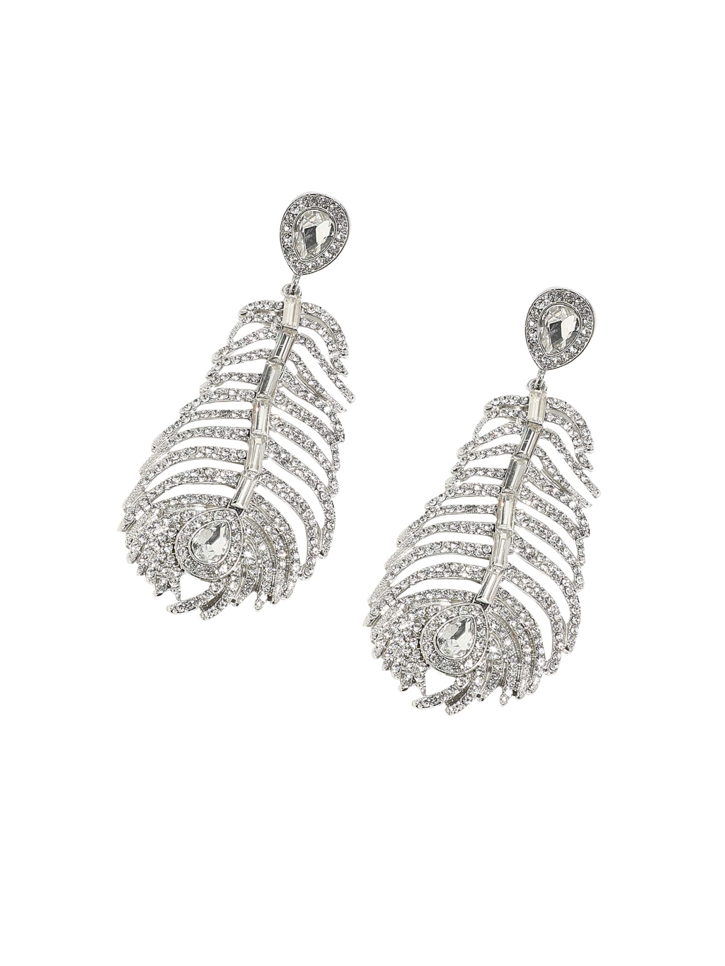 SOHI Örhängen 'Dianne' i silver: framsida