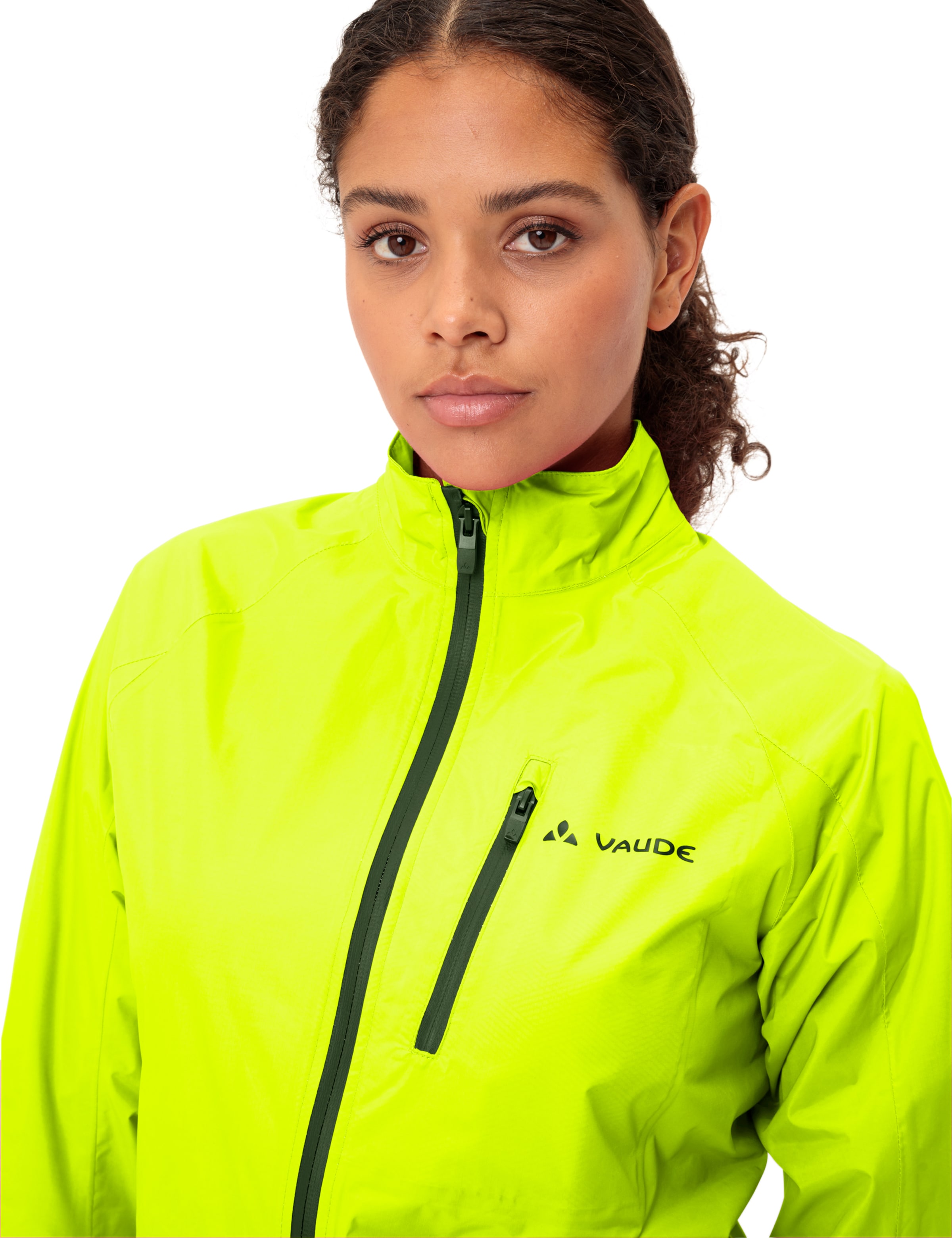 VAUDE Sportjacke 'Drop' in Gelb