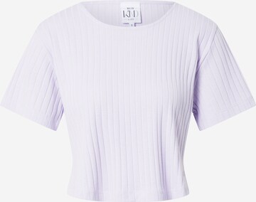 WEARKND T-Shirt 'Elisa' in Lila: predná strana