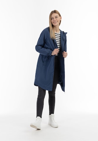 Parka mi-saison DreiMaster Maritim en bleu