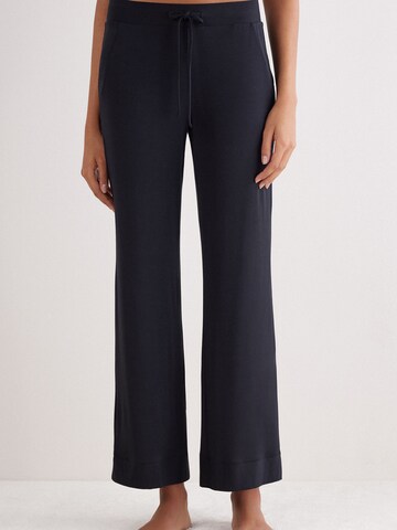 INTIMISSIMI Wide Leg Hose in Schwarz: Vorderseite
