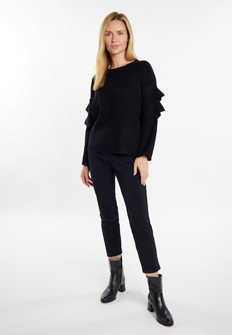 usha WHITE LABEL Pullover 'Pryam' in Schwarz