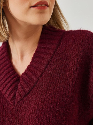 Bianco Lucci - Pullover em vermelho