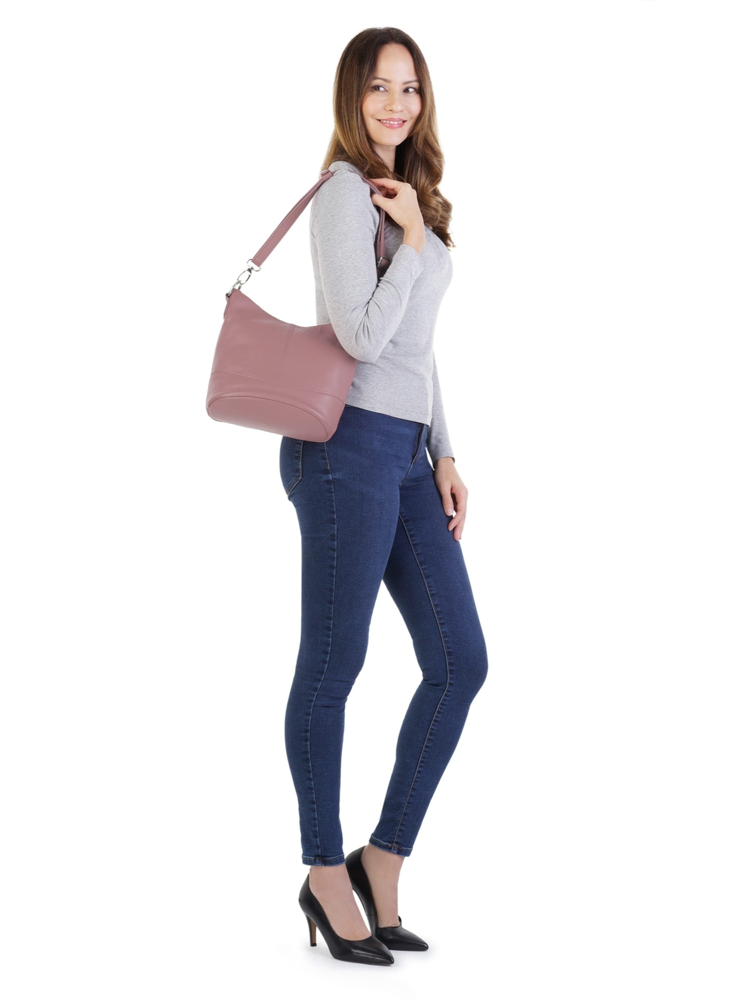 Sac à bandoulière Cluty en violet
