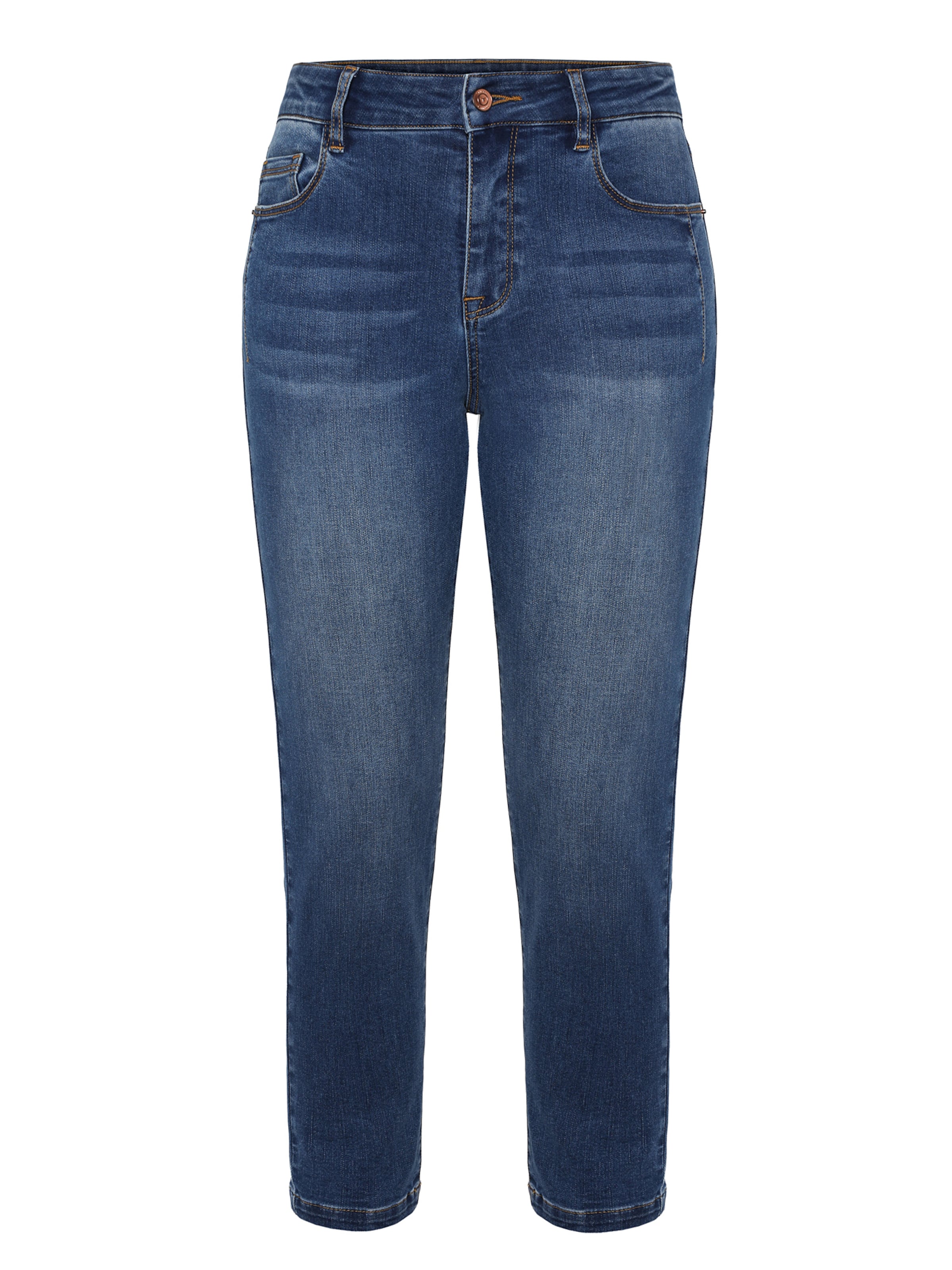 mėlyna TATUUM Siauras Džinsai: priekis