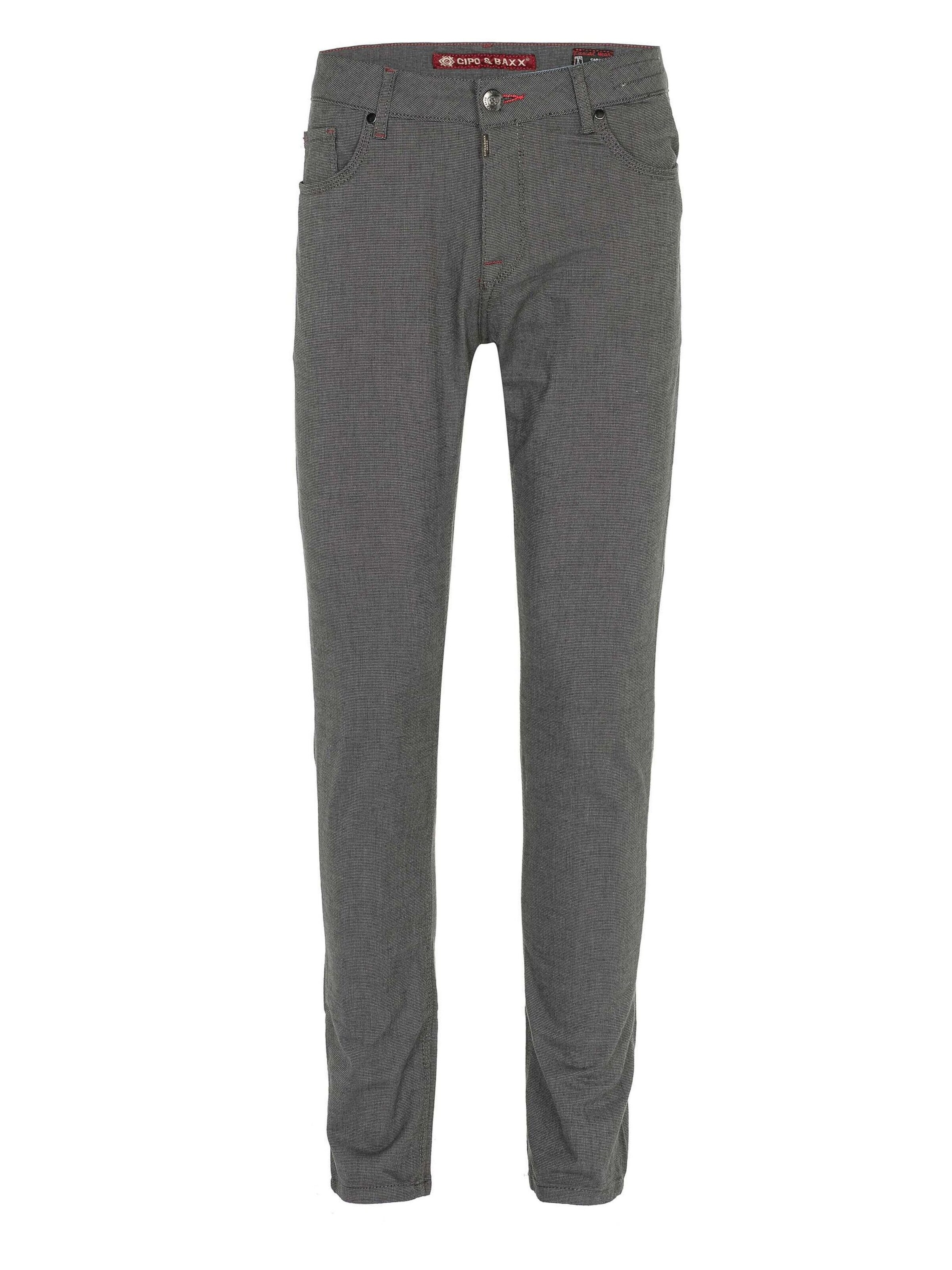 Regular Jean CIPO & BAXX en gris : devant