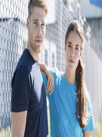 Clique Shirt '5-Pack Clique Basic T-Shirt 100% Katoen Blauw' in Blauw