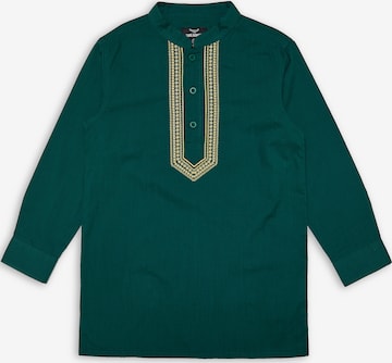 Comfort fit Camicia 'Braden' di Threadboys in verde: frontale