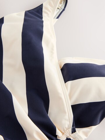 Next Triangel Badpak in Blauw