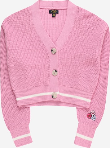Geacă tricotată de la OVS pe roz: față