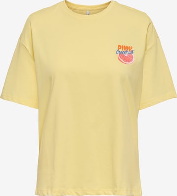 ONLY T-Shirt in Gelb: Vorderseite