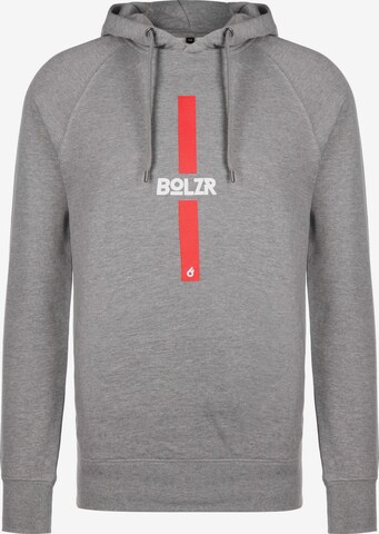 Bolzr Sweatshirt in Grey: front