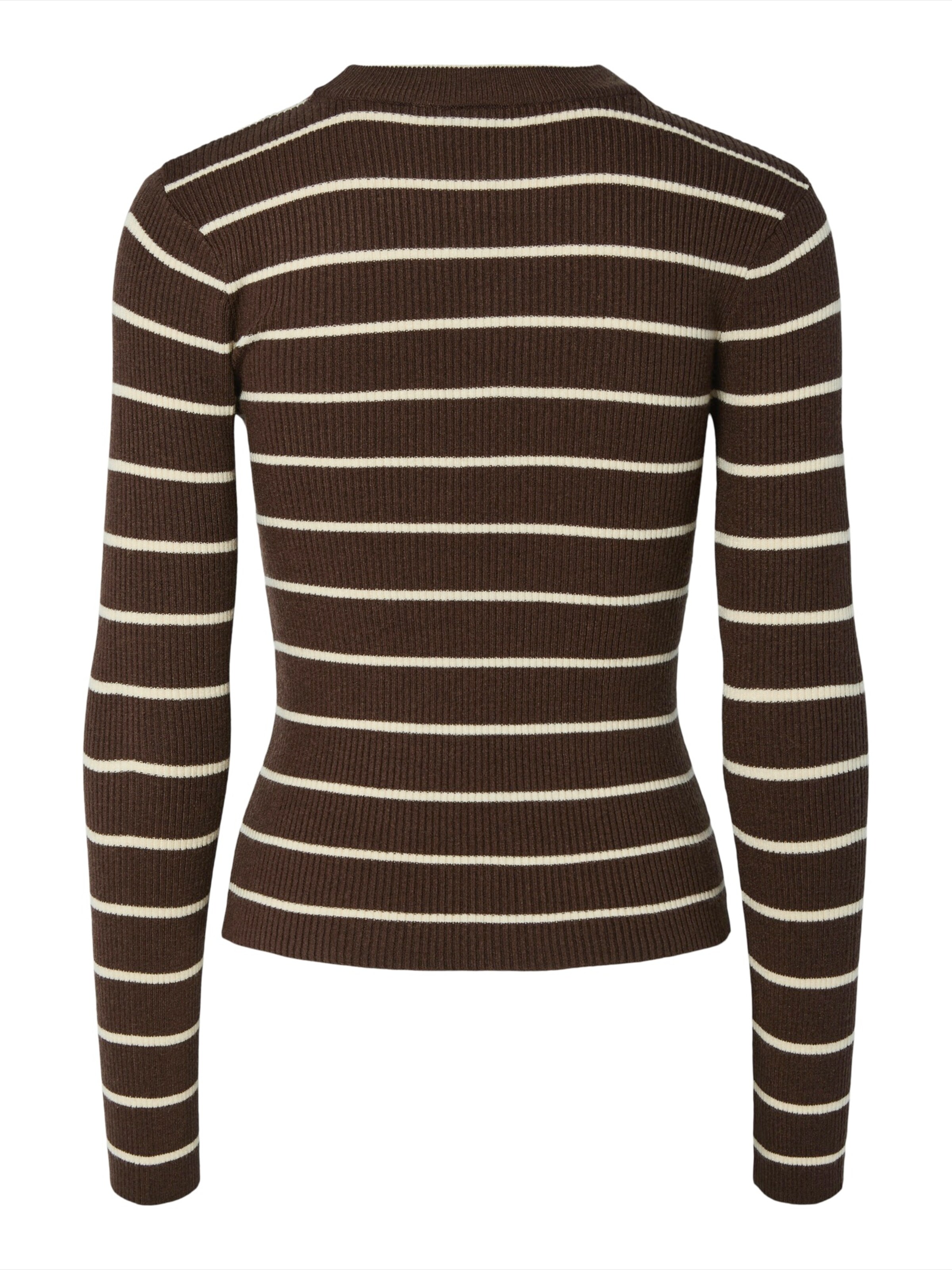 Pull-over PIECES en marron