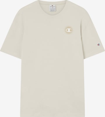 T-Shirt Champion Authentic Athletic Apparel en beige : devant