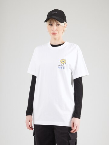 On Vacation Club Shirts 'Sun Eye' i hvid