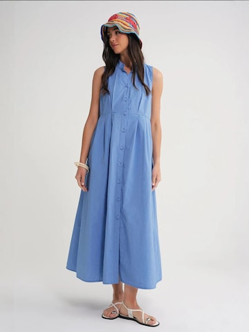 Robe-chemise MixRay en bleu