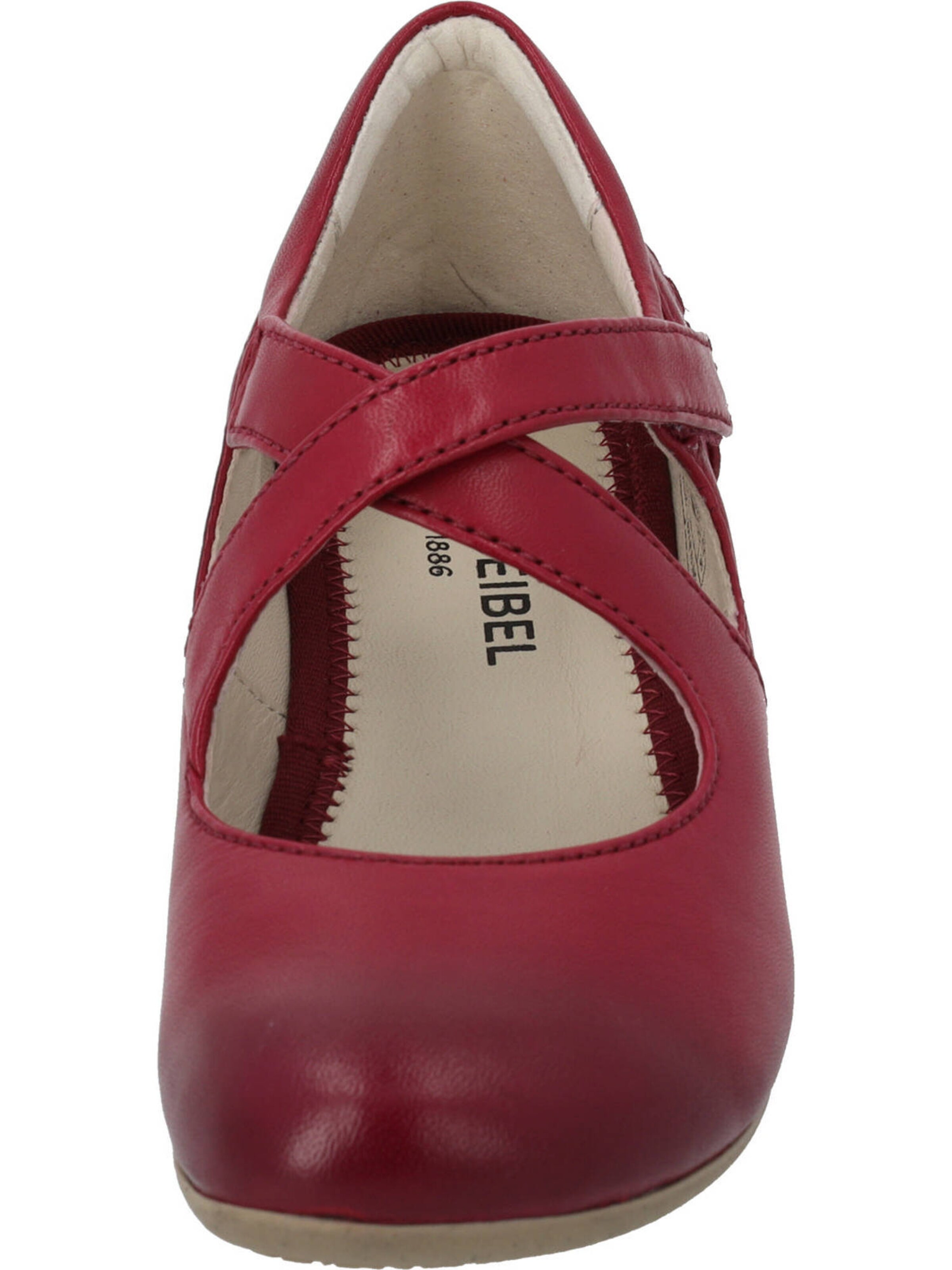 Ballerines à lanières 'Fiona' JOSEF SEIBEL en rouge