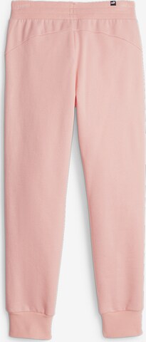 PUMA Tapered Workout Pants 'Essentials' in Pink