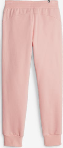 PUMA - Tapered Calças de desporto 'Essentials' em rosa