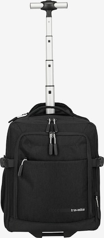 TRAVELITE Rucksacktrolley 'Kick Off' in Schwarz: Vorderseite