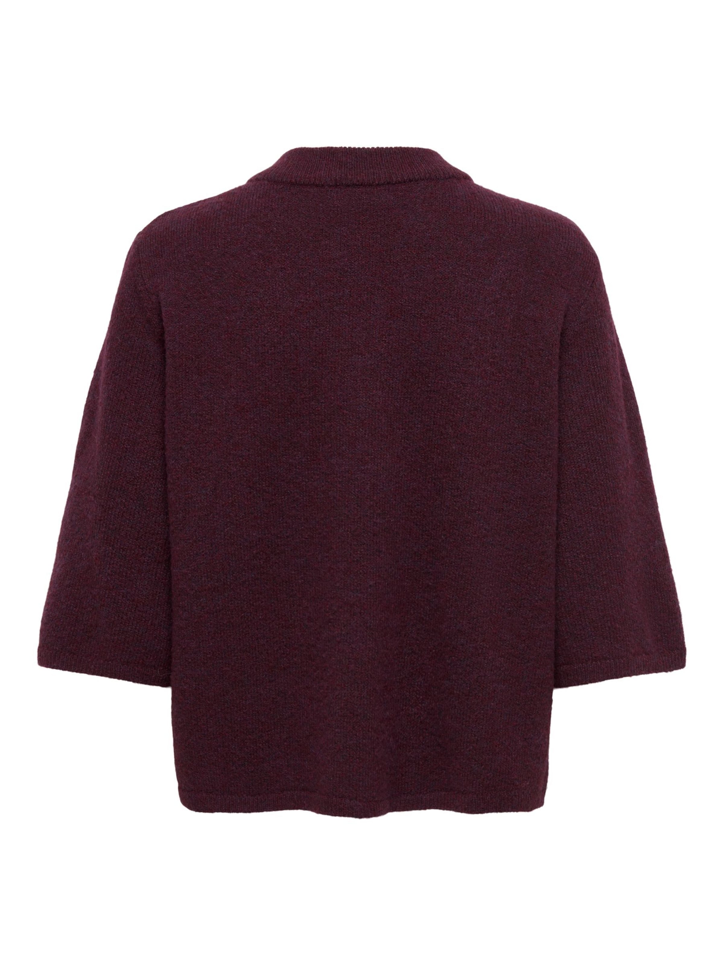 JDY Gebreid vest 'JDYSuper' in Lila
