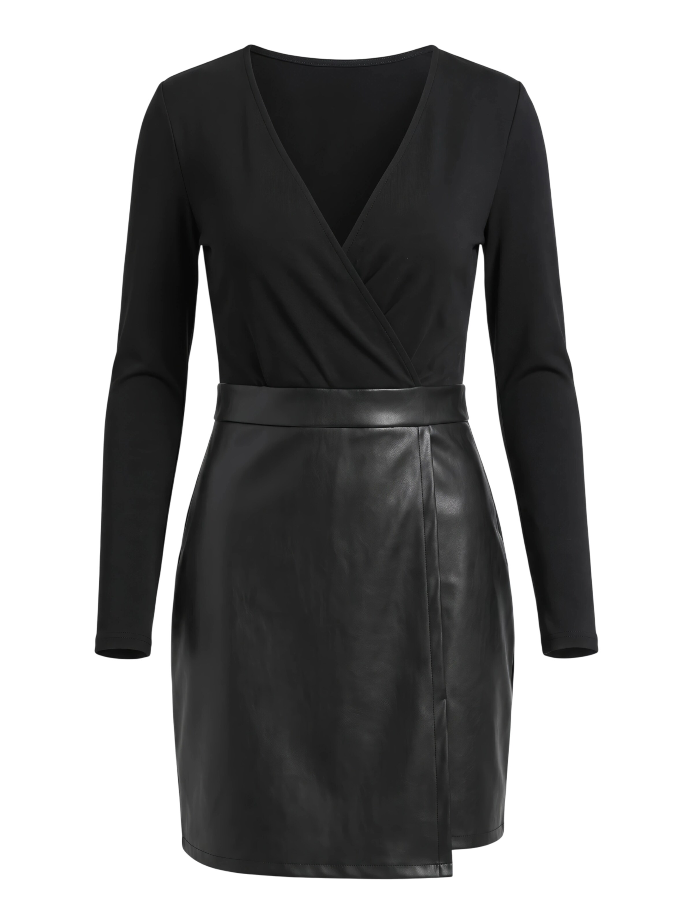 ABOUT YOU - Vestido 'Nicola' en negro: frente