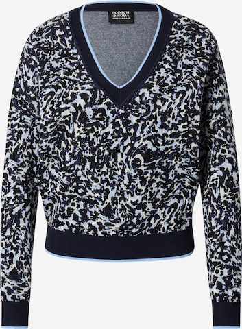 SCOTCH & SODA Sweater in Blue: front